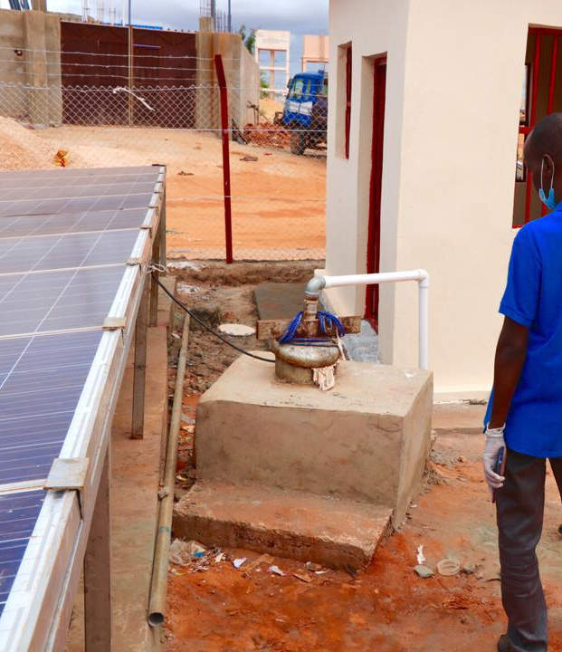 Solar PV installation for facilities